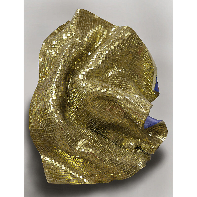 Панно «Reflection» Золотой Синий в Костроме | Loft Concept 