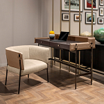 Письменный стол прямоугольный с 2-мя выдвижными ящиками Bristol варинант исполнения - 4 | Loft Concept в Костроме