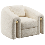 Дизайнерское комфортное Кресло Davis Armchair варинант исполнения - 1 | Loft Concept в Костроме