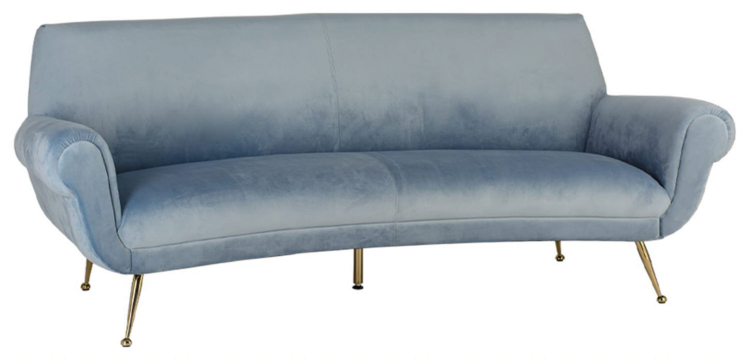 Диван Gigi Radice Lounge Sofa light blue Диван Gigi Radice Lounge Sofa light blue - Loft-Concept в Костроме