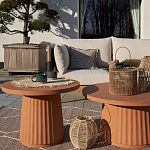 Садовый диван из тикового дерева и веревок Оreon варинант исполнения - 8 | Loft Concept в Костроме