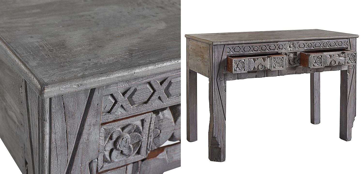 Консоль Sadhika Grey Mango Console Консоль Sadhika Grey Mango Console - Loft-Concept в Костроме