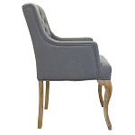 Кресло Mason Classical Armchair grey flax варинант исполнения - 1 | Loft Concept в Костроме