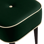 Квадратный мягкий пуф на черных ножках Winton Pouf Square варинант исполнения - 20 | Loft Concept в Костроме