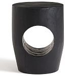 Приставной столик черного цвета AMORPHOUS варинант исполнения - 1 | Loft Concept в Костроме