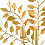 Бра с 3-мя лампами и декором в виде веток с листьями Little Twigs варинант исполнения - 1 | Loft Concept в Костроме