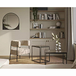 Зеркало круглое в металлической оправе Urban Style Space варинант исполнения - 1 | Loft Concept в Костроме