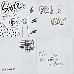 Плитка с узором Граффити 2 варинант исполнения - 2 | Loft Concept в Костроме