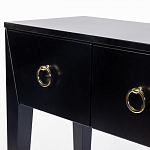 Черная консоль Сontemporary Art Deco варинант исполнения - 4 | Loft Concept в Костроме