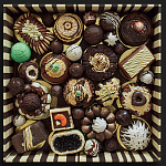 Панно "Конфетное ассорти" Chocolate Candy Assortment варинант исполнения - 1 | Loft Concept в Костроме
