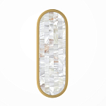 Бра перламутровый Lunaris 30 см варинант исполнения - 1 | Loft Concept в Костроме