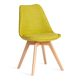 Стул с мягким бархатным сиденьем Chair Tulip варинант исполнения - 3 | Loft Concept в Костроме