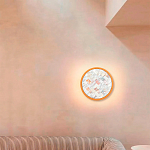 Бра в форме диска с перламутровыми прямоугольниками из морской ракушки Touch of Marine Charm варинант исполнения - 3 | Loft Concept в Костроме