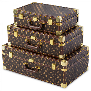 Ретро-чемоданы набор из 3-х штук