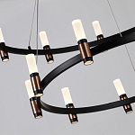 Люстра подвесная с двумя круглыми ярусами и цилиндрическими плафонами Arnaut Light варинант исполнения - 5 | Loft Concept в Костроме