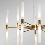 Люстра подвесная с 20-ю цилиндрическими матовыми плафонами Delta Light варинант исполнения - 4 | Loft Concept в Костроме