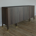 Большой Комод-буфет Elsa Dreams Walnut с ящиками варинант исполнения - 7 | Loft Concept в Костроме