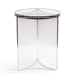 Стол журнальный круглый Acrylic Аether Smoke варинант исполнения - 2 | Loft Concept в Костроме