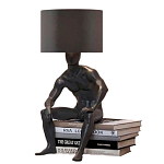 Настольная лампа с абажуром GERTY LAMP варинант исполнения - 1 | Loft Concept в Костроме