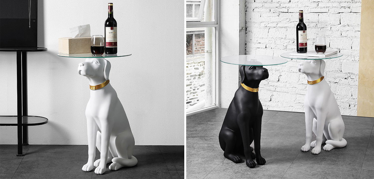 Приставной стол White Dog Table Приставной стол White Dog Table - Loft-Concept в Костроме