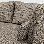 Мебельная ткань Шенилл коричневый цвет 142 см T4-54 варинант исполнения - 8 | Loft Concept в Костроме