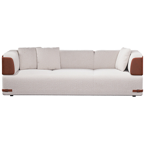 Трехместный диван Richmond с кожаной отделкой