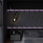 Гипсовая 3D Панель FLOCK варинант исполнения - 1 | Loft Concept в Костроме