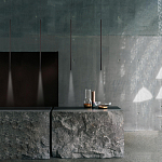 Подвсеной светильник светодиодный металлический цилиндрической формы Высота 30см Trumpet tube варинант исполнения - 6 | Loft Concept в Костроме