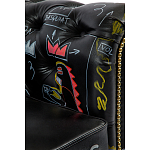 Кресло "Баския и Уорхол" Basquiat Warhol graffiti chair натуральная кожа варинант исполнения - 6 | Loft Concept в Костроме