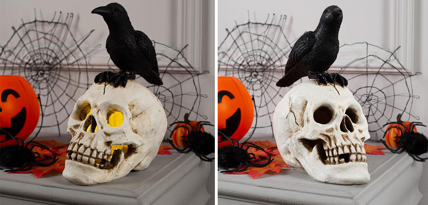 Статуэтка Raven and Skull II Статуэтка Raven and Skull II - Loft-Concept в Костроме