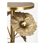 Столик приставной из металла с основанием в виде цветочной композиции Flower Arrangement Table варинант исполнения - 3 | Loft Concept в Костроме