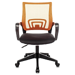Офисное кресло с основанием из черного пластика Desk chairs Orange варинант исполнения - 2 | Loft Concept в Костроме