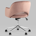 Кресло для компьютерного стола Veloury Pink варинант исполнения - 6 | Loft Concept в Костроме