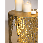 Столик дизайнерский Copper streaks варинант исполнения - 7 | Loft Concept в Костроме