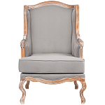 Кресло из массива бука светло-серое Solid Luxury варинант исполнения - 1 | Loft Concept в Костроме