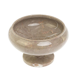 Фруктовница из натурального камня Мрамор Бежевый Natural Stone Fruit Bowls варинант исполнения - 2 | Loft Concept в Костроме