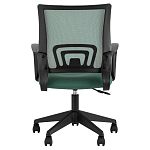 Офисное кресло с основанием из черного пластика Desk chairs Green варинант исполнения - 4 | Loft Concept в Костроме