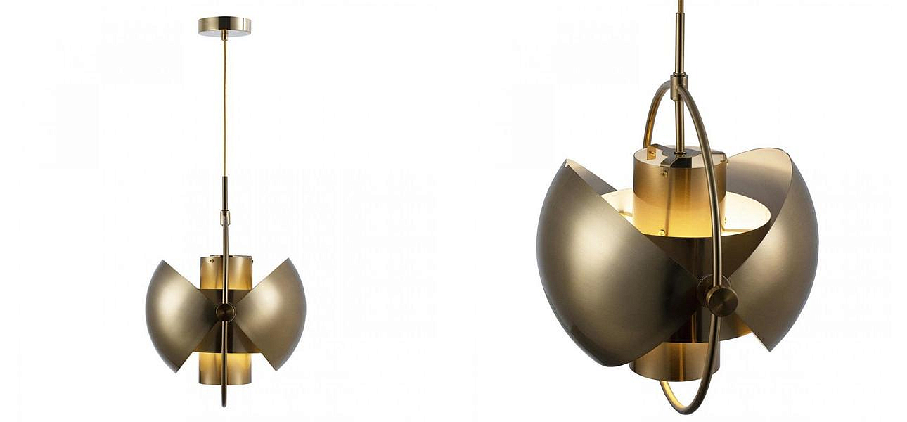Подвесной светильник Louis Weisdorff Gold диаметр 38 Подвесной светильник Louis Weisdorff Gold диаметр 38 - Loft-Concept в Костроме