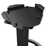 Барный стул вращающийся со спинкой Бежевый Велюр Vendramin Chair варинант исполнения - 6 | Loft Concept в Костроме