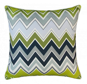 Подушка Green Zigzag