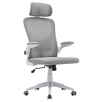 Кресло для компьютерного стола Easement Grey&White варинант исполнения - 1 | Loft Concept в Костроме