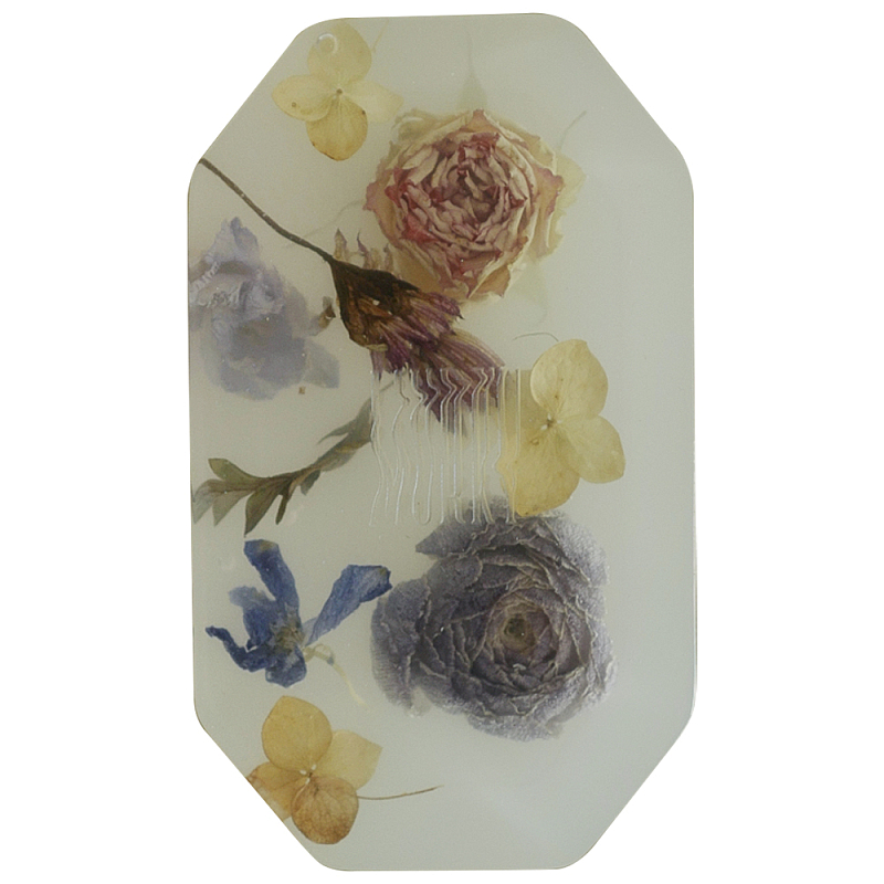 Шкатулка из эпоксидной смолы с цветами белая Epoxy Resin Flowers Box White Белый Мульти Шкатулка из эпоксидной смолы с цветами белая Epoxy Resin Flowers Box White Белый Мульти в Костроме | Loft Concept
