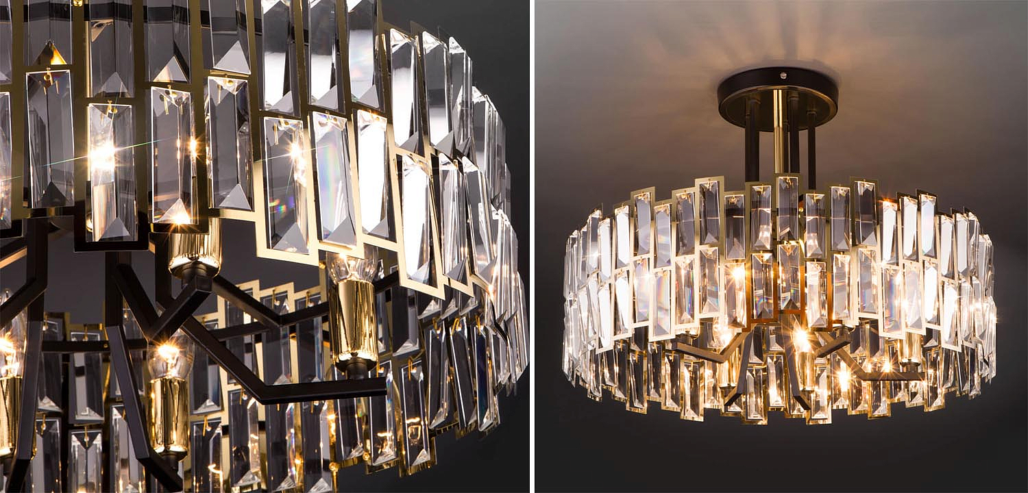 Потолочная люстра Darkness Chandelier gold 53 Потолочная люстра Darkness Chandelier gold 53 - Loft-Concept в Костроме