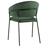 Стул в велюре зеленого цвета Horizon варинант исполнения - 5 | Loft Concept в Костроме