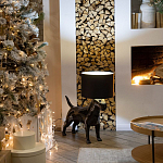 Лампа COLLECTION OF DOGS с абажуром Бультерьер варинант исполнения - 7 | Loft Concept в Костроме