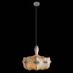 Подвесной светильник с белым фигурным абажуром и мягкими волнистыми краями Cloud Motion  варинант исполнения - 5 | Loft Concept в Костроме