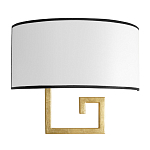 Бра с белым овальным абажуром с черной окантовкой Natural Concepts варинант исполнения - 2 | Loft Concept в Костроме