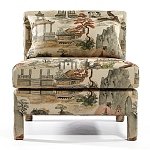 Кресло Lhasa с рисунком шинуазри  варинант исполнения - 6 | Loft Concept в Костроме