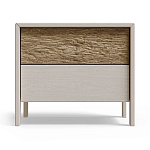 Тумба 2 ящика с подсветкой на рельефном фасаде Warm Industrial варинант исполнения - 6 | Loft Concept в Костроме