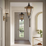 Бра настенное с прозрачным стеклянным абажуром Simple Pure Form варинант исполнения - 4 | Loft Concept в Костроме